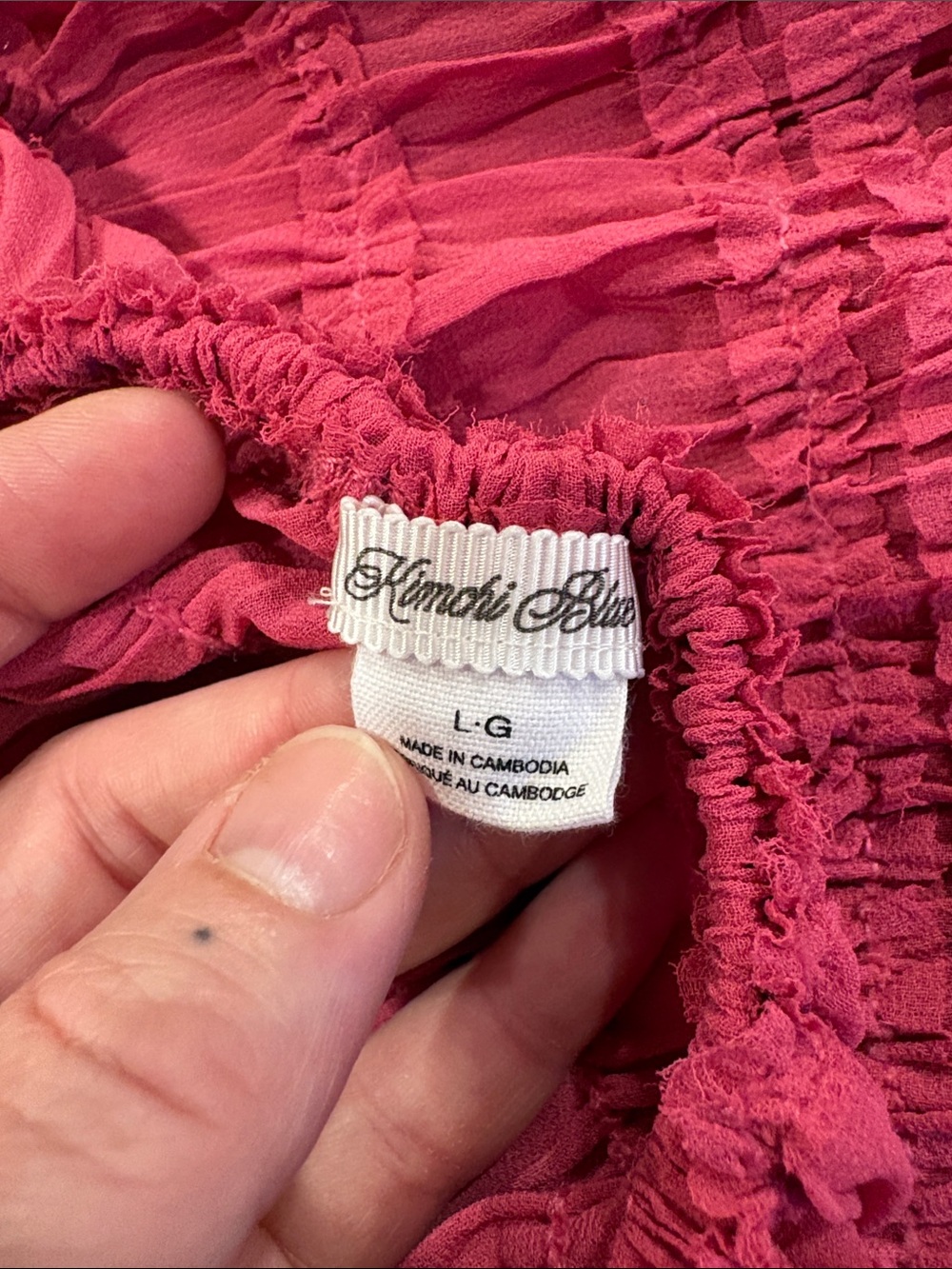 Kimchi Blue Raspberry Pink Halter Ruffle Tank Top - Picture 6 of 6
